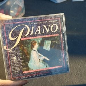 The Masterpiece Collection: Piano CD - Blue & Pink Cover